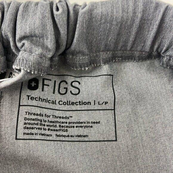 Figs Grey Nursing Scrub Pants - Picture 9 of 10